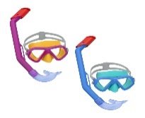 Dominator Snorkel Mask