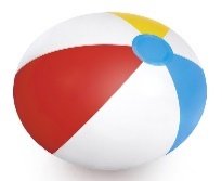 20"/51cm Summer Essential Small Beach Ball
