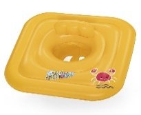 30" x 30"/76cm x 76cm Wondersplash Square 3-Ring Baby Boat