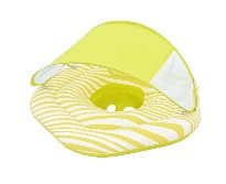 33" x 32.5"/84cm x 82.5cm Comfort Plush Shaded 2-Ring Baby Boat