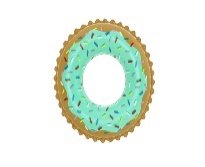Φ36"/Φ91cm Sweet Donut Swim Tube