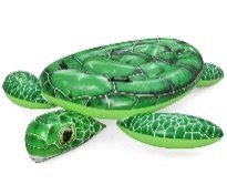 59" x 57"/1.50m x 1.45m Tidal Turtle Ride-On