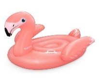 54" x 42"/1.38m x 1.07m Fancy Flamingo Ride-On
