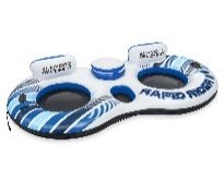 8'3" x 52"/2.51m x 1.32m Rapid Rider Double Tube