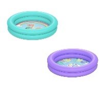 Φ24" x H6"/Φ61cm x H15cm Double Ring Kiddie Pool