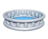 Φ60" x H17"/Φ1.52m x H43cm Spaceship Play Pool