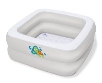 34" x 34" x 10"/86cm x 86cm x 25cm Scrub-a-Dub Baby Tub