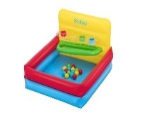 41" x 37" x 24"/1.04m x 94cm x 61cm Sort 'N Play Ball Pit