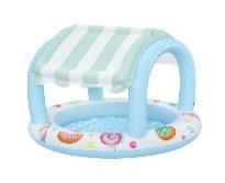 Φ41" x H33"/Φ1.04m x H84cm Sweet Shoppe Shaded Kiddie Pool