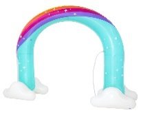 7'3" x 28" x 6'4"/2.21m x 71cm x 1.93m Jumbo Rainbow Dreams Sprinkler