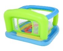 67" x 62" x 50"/1.70m x 1.58m x 1.27m Jump-O-Rama Bouncer