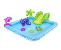 7'10" x 6'9" x 34"/2.39m x 2.06m x 86cm Fantastic Aquarium Play Center