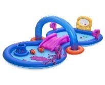 10'10" x 6'2" x 46"/3.30m x 1.88m x 1.17m Sea Odyssey Play Center
