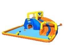 18'1" x 16'6" x 8'8"/5.51m x 5.02m x 2.65m Super Speedway Mega Water Park