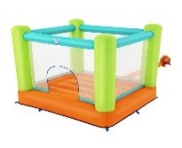 6'4" x 5'9" x 5'7"/1.94m x 1.75m x 1.70m Jump And Soar Bouncer