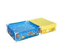 7' x 48" x 12"/2.13m x 1.22m x 30.5cm My First Frame Pool And Sandpit