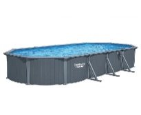 24' x 12' x 52"/7.32m x 3.66m x 1.32m Oval Pool Set