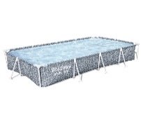12' x 6'7" x 26"/3.66m x 2.01m x 66cm Pool