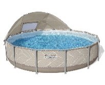 13' x 42"/3.96m x 1.07m Canopy Round Pool Set