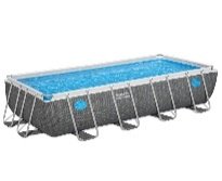 16' x 8' x 48"/4.88m x 2.44m x 1.22m Splashview Rectangular Pool Set