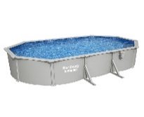 20' x 12' x 48"/6.10m x 3.66m x 1.22m Oval Pool Set