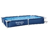 7'3" x 59" x 17"/2.21m x 1.50m x 43cm Pool