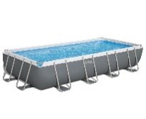 18' x 9' x 48"/5.49m x 2.74m x 1.22m Rectangular Pool Set