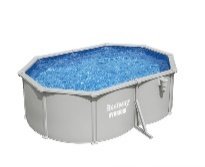 16'5" x 12' x 48"/5.00m x 3.66m x 1.22m Oval Pool Set