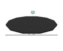12'/3.66m Round Pool Cover