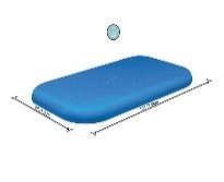 10' x 6'/3.05m x 1.83m Rectangle Pool Cover