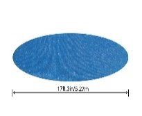 18'/5.49m Round Solar Pool Cover