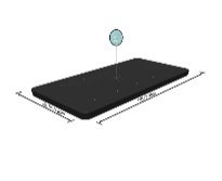 13'3" x 6'7"(4.04m x 2.01m)/13'6" x 6'7"(4.12m x 2.01m) Rectangle Pool Cover