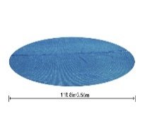 12'/3.66m Round Solar Pool Cover