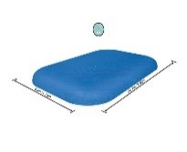 8'7" x 69" x 20"/2.62m x 1.75m x 51cm Rectangle Pool Cover