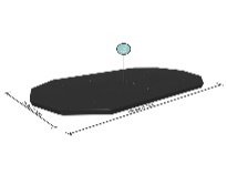 14' x 8'2"/4.27m x 2.50m Oval Pool Cover