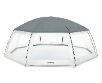 19'8" x 19'8" x 9'8"/6.00m x 6.00m x 2.95m Round Pool Dome