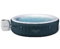 77" x 26"/1.96m x 66cm Miami EnergySense AirJet 6 Dark Green Round