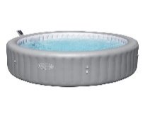 93" x 28"/2.36m x 71cm Hawaii MaxHold EnergySense UltraFit Smart AirJet 8 Grey Round