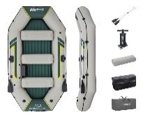 10'6" x 58" x 19"/3.20m x 1.48m x 47cm Ranger Elite X4 Raft Set