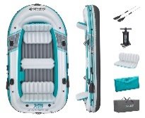 11'11" x 65"/3.64m x 1.66m Adventure Elite X5 Raft Set