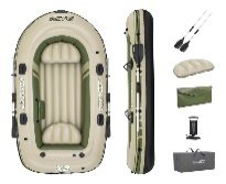 9'8" x 54"/2.94m x 1.37m Voyager X3 Raft Set
