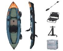 12'6" x 39"/3.80m x 99cm Angler Elite X1 Fishing kayak Set