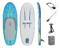 9' x 30" x 4.75" / 2.74m x 76cm x 12cm Aqua Journey 9' Stand-Up Paddleboard Set