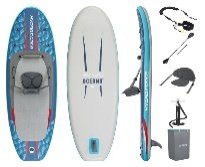 10' x 33" x 6" / 3.05m x 84cm x 15cm Oceana 10' 2-in-1 Stand-Up Paddleboard & Kayak Set