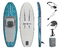11' x 36" x 6" / 3.35 m x 91.5 cm x 15cm Aqua Drifter 11' 2-in-1 Stand-Up Paddleboard & Kayak Set
