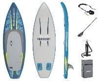 10'6" x 31" x 4.75" / 3.20m x 79cm x 12cm Aqua Glider 10'6" Stand-Up Paddleboard Set