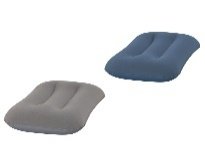 16.5" x 10" x 4"/42cm x 26cm x 10cm Flocked Air Camp Pillow