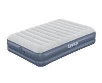 80" x 60" x 14"/2.03m x 1.52m x 36cm Tritech Air Mattress Queen Built-in Rechargeable Pump