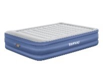 80" x 60" x 24"/2.03m x 1.52m x 61cm Tritech Air Mattress Queen Built-in AC Pump