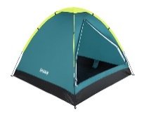6'11" x 6'11" x 51"/2.10m x 2.10m x 1.30m Cooldome 3 Tent